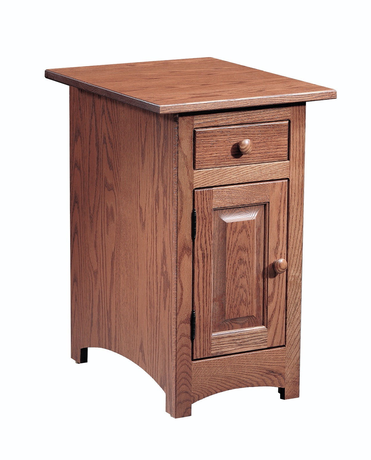 【受注生産品】アメリカンクラシック チェアサイドテーブル1ドア