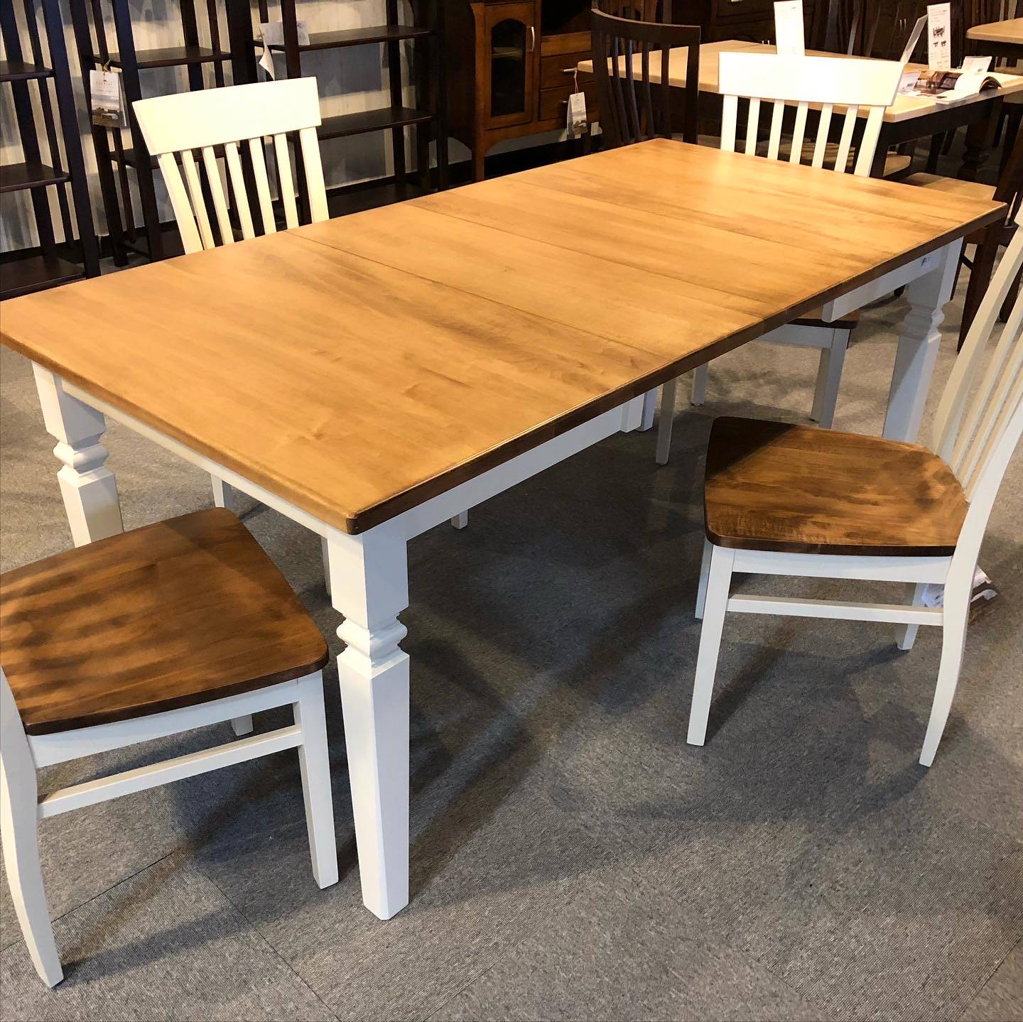 【店舗在庫有】カスタム ダイニングテーブルセット W&P
