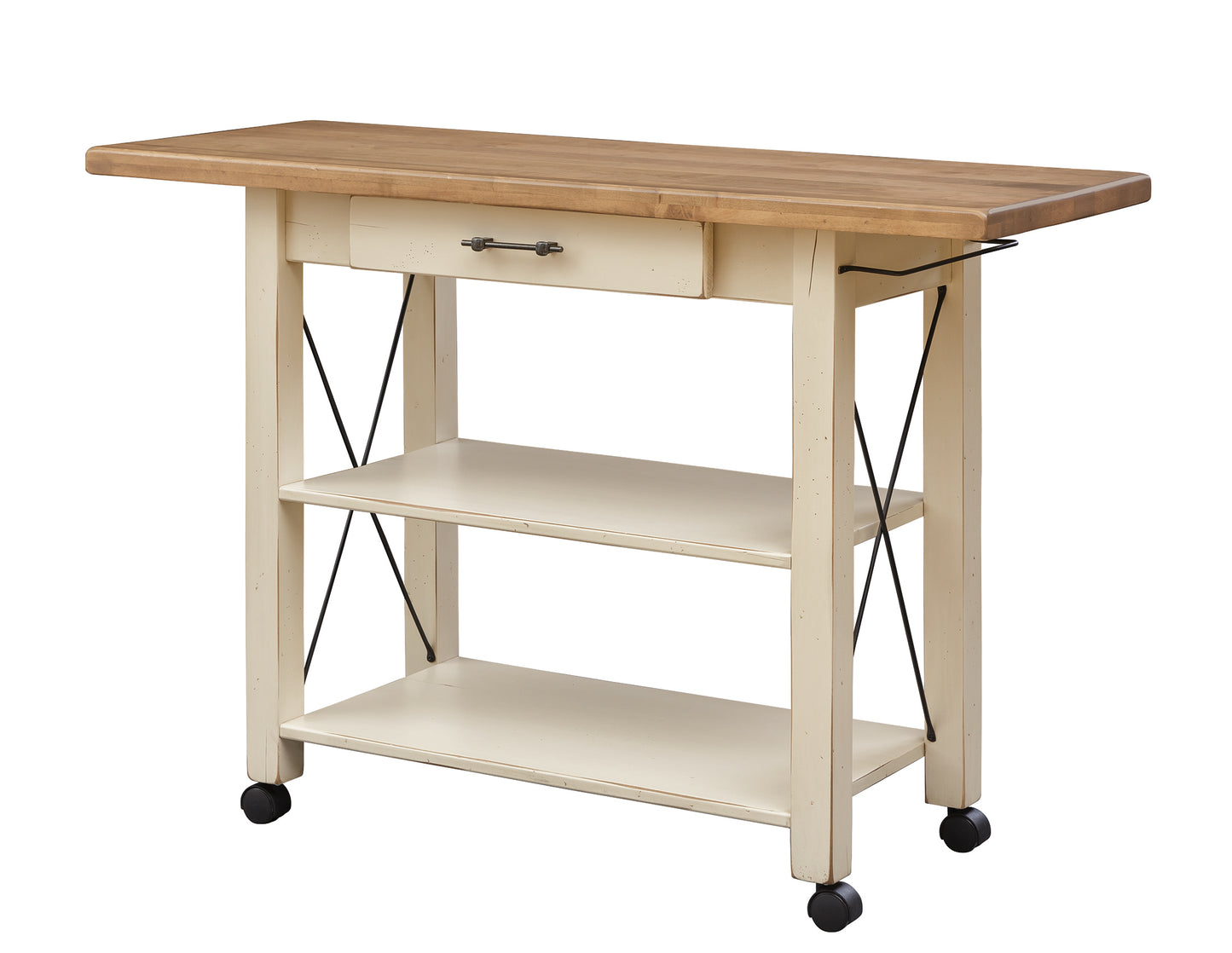 [Made to order] Traditional kitchen cart 52 inch