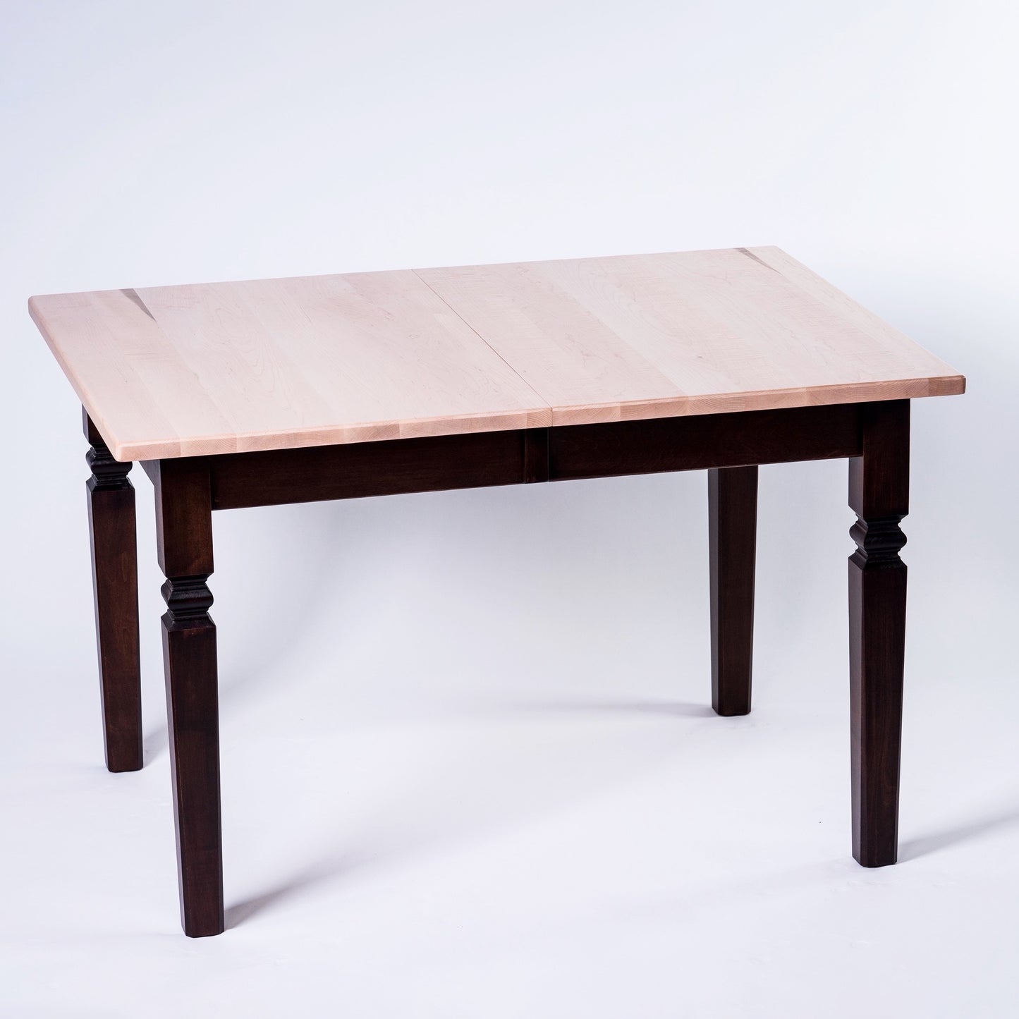 [In-store stock] Custom dining table Natural &amp; Coffee