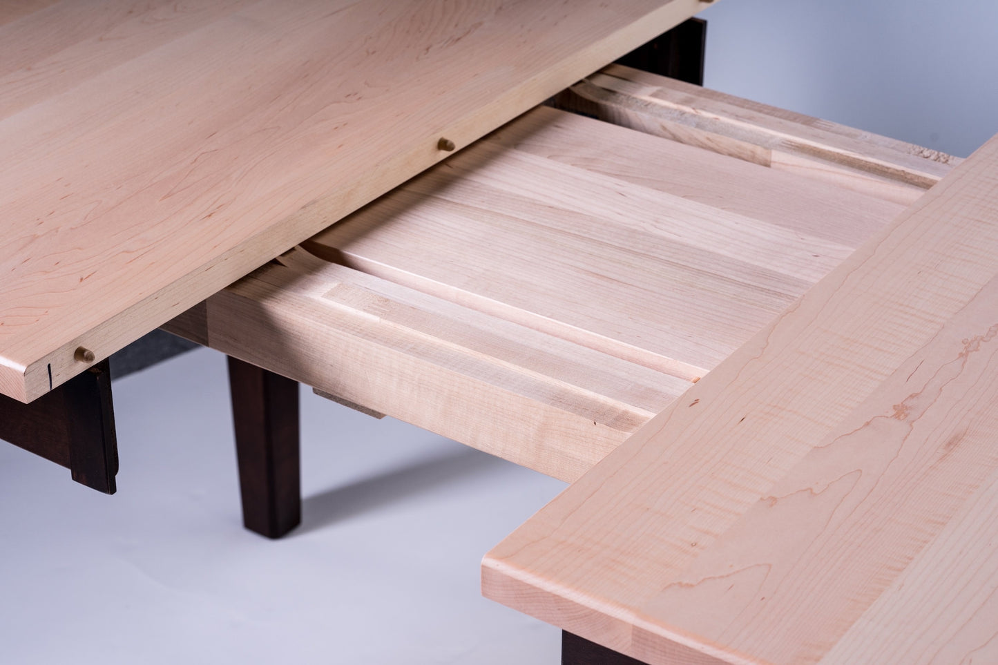 [In-store stock] Custom dining table Natural &amp; Coffee