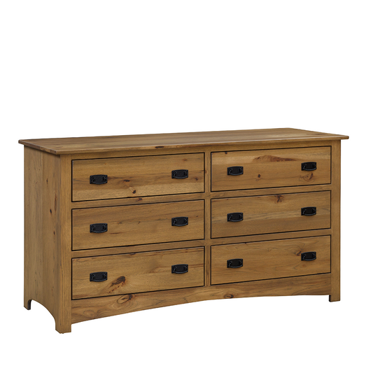 [Made to order] Mission 63-inch dresser